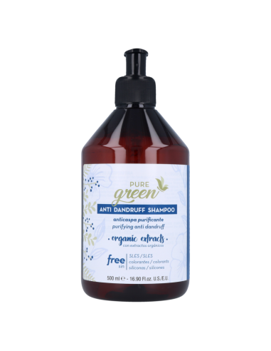 Pure Green Anti Caspa Champú 500ml_01