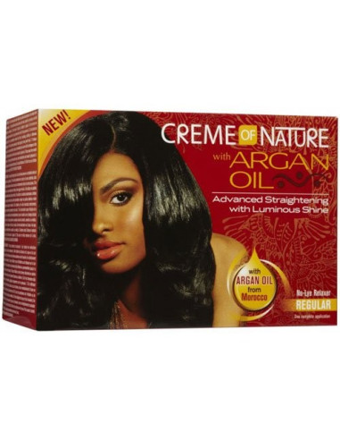 Creme Of Nature Argan Oil Relaxer Kit Regular