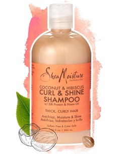 Shea Moisture Coconut & Hibiscus Curl & Shine Shampoo