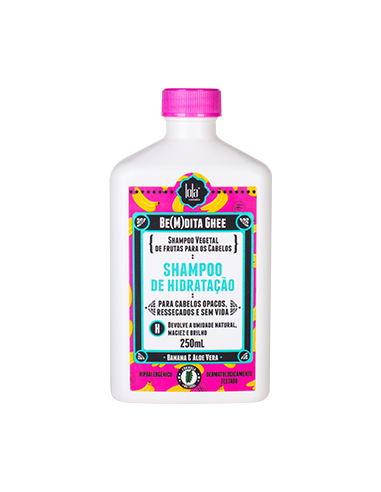 Lola Cosmetics Be(M)dita Ghee Shampoo de Hidratação - Banana & Aloe Vera