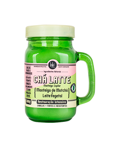 Lola Cosmetics Chá Latte Manteiga Capilar - Matchá + Leite Vegetal