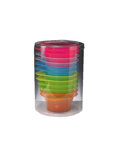 Bifull Pack 12 Bowls Colors
