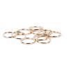 Bifull Circle Rings