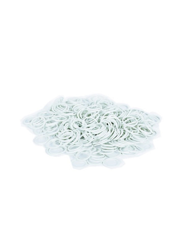 Bifull Gomas Elasticas Blancas Ø15