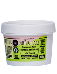 Lola Cosmetics Chá Latte Shampoo em Pasta Manteiga de Matcha + Leite Vegetal de Coco