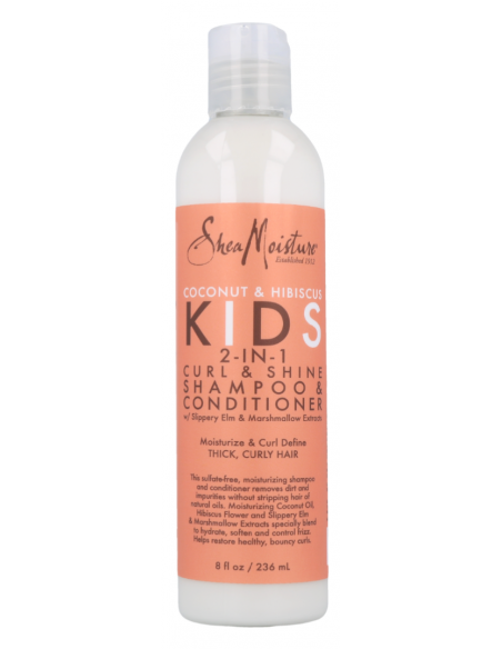 Shea Moisture Coconut & Hibiscus Kids 2-In-1 Shampoo & Conditioner