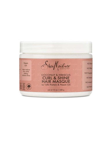 Shea Moisture Coconut & Hibiscus Curl & Shine Hair Masque
