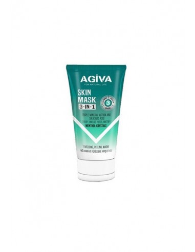 Agiva Skin Mask 3 in 1 Menthol Crystals