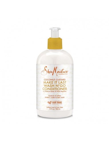 Shea Moisture Coconut Custard Make It Last Wash N' Go Conditioner