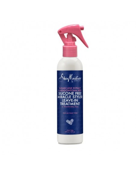Shea Moisture Sugarcane Extract & Meadowfoam Seed Silicone-Free Miracle Styler Leave-In Treatment