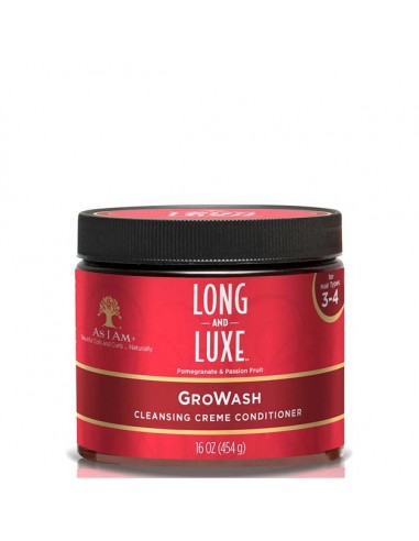 As I Am GroWash Cleansing Creme Conditioner