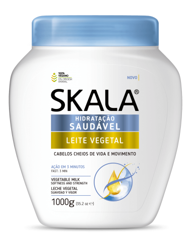 Skala Creme De Tratamento Leite Vegetal