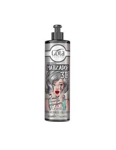 Gota Dourada Matizador 3D Graffite