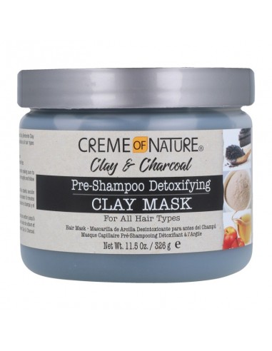 Creme Of Nature Clay & Charcoal Pre-Shampoo Detox Mask