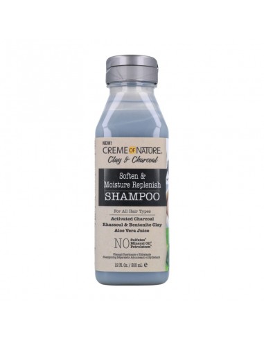 Creme Of Nature Clay & Charcoal Moisture Replenish Shampoo