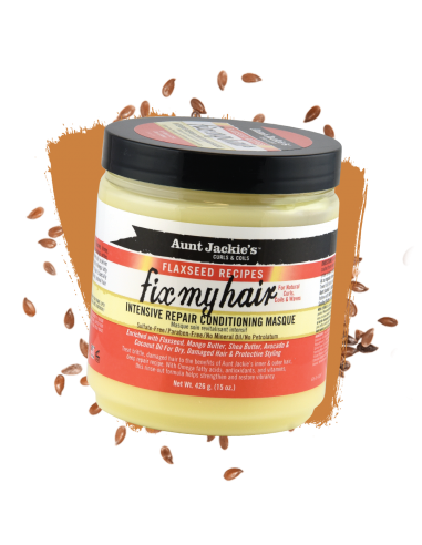 Aunt Jackie's Flaxseed Fix My Hair Intensive Repair Conditioning Masque