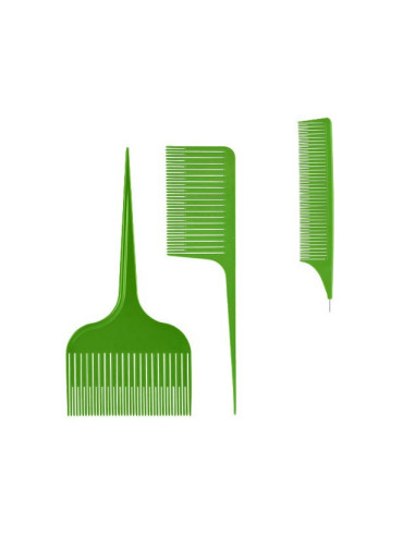 Bifull Kit Peines Verdes Especial Mechas 3UD