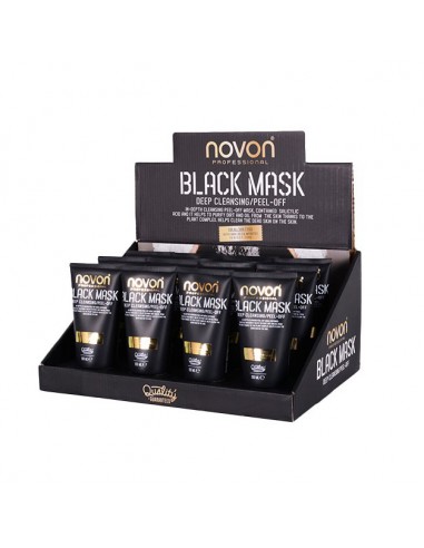 Novon Expositor Black Mask Deep Cleansing 12 uds.
