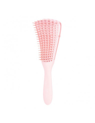 Bifull Cepillo Desenredante Rizos Rosa