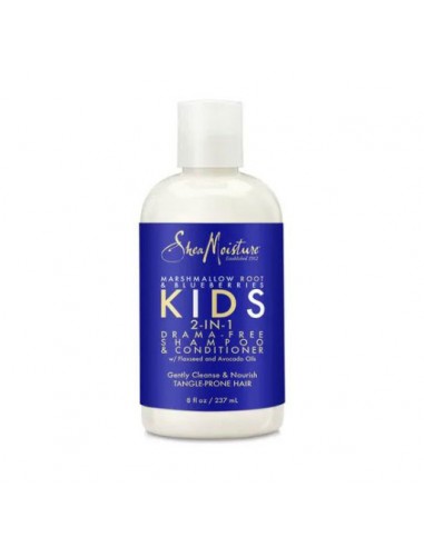 Shea Moisture Marshmallow Root & Blueberries Kids 2-In-1 Shampoo & Conditioner