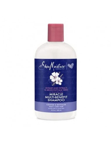 Shea Moisture Sugarcane Extract & Meadowfoamd Seed Miracle Shampoo