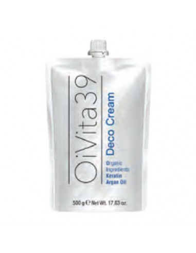 Oivita39 Deco Cream With Natural Ingredients & Keratin Argan Oil