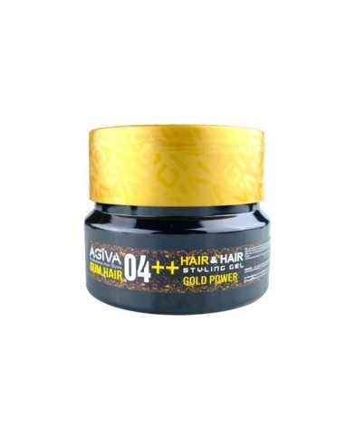 Agiva Gum Hair Styling Gel Gold Power 04