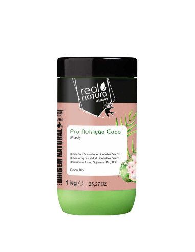 Real Natura Pro-Nutrição Extra Coco Puro Máscara