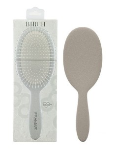 Framar Detangle Brush Neutrals Sage Birch