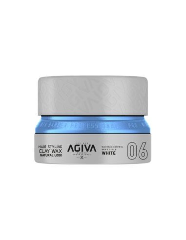 Agiva Hair Wax 06 WHITE Clay Wax Natural Look 155ml