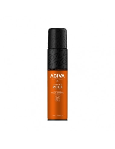 Agiva Hair Spray 02 ROCK Mega Strong Orange 400ml