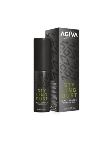 Agiva Styling Dust Matt Spray Powder Wax | Spray en Polvo para Volumen y Acabado Mate
