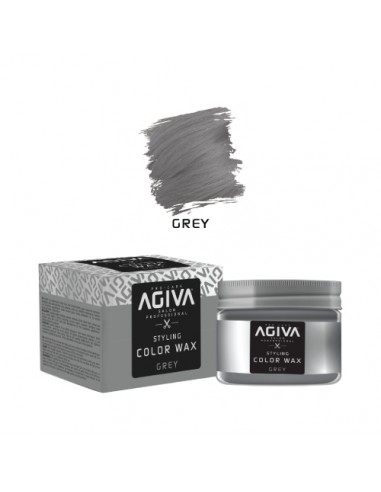 Agiva Styling Hair Color Wax Grey 120g