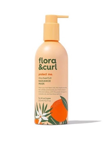 Flora & Curl Protect Me Citrus Radiance Mask