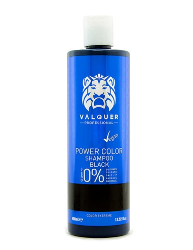 Valquer Champú Power Color Black 0%