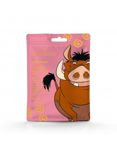 Mad Beauty Lion King Reborn Cosmetic Sheet Mask - Pumbaa | The Hair Store