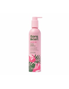 Flora & Curl Rose Water & Honey Cream Shampoo para cabello rizado y seco.