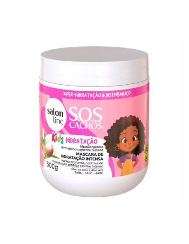 Salon Line SOS Cachos Kids Hidratação Mascara - Mascarilla Hidratante Infantil