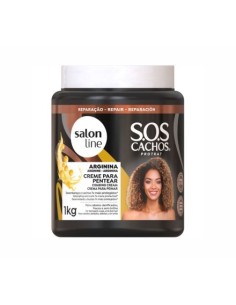 Salon Line SOS Cachos Arginina Creme Para Pentear 1000ml