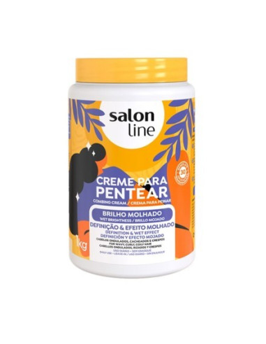Salon Line Creme Para Pentear Brilho Umidificado