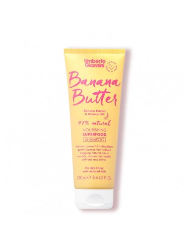 Umberto Giannini Banana Butter Nourishing Superfood Shampoo