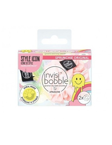 Invisibobble Sprunchie Duo Retro Dreamin Hue-Man Love