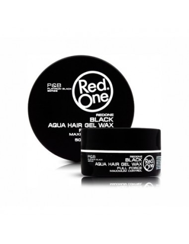 Red One Aqua Hair Wax Black