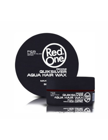 Red One Aqua Hair Wax Quicksilver