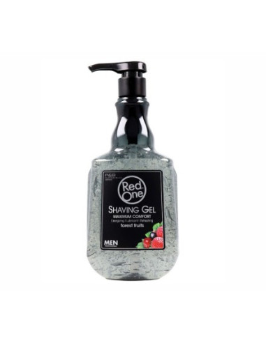 Red One Face Fresh Shaving Gel Forest Fruit