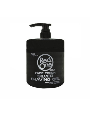 Red One Face Refresh Silver Shaving Gel