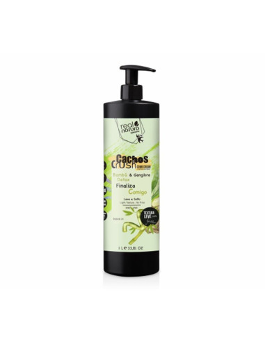 Real Natura Cachos Crush Comb Cream Bambú & Gengibre