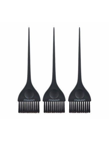 Framar Classic Colour Brush Set Matte Black