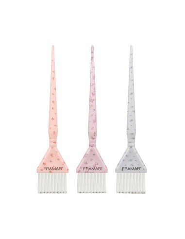 Framar Country Charm Triple Threat Brush Set