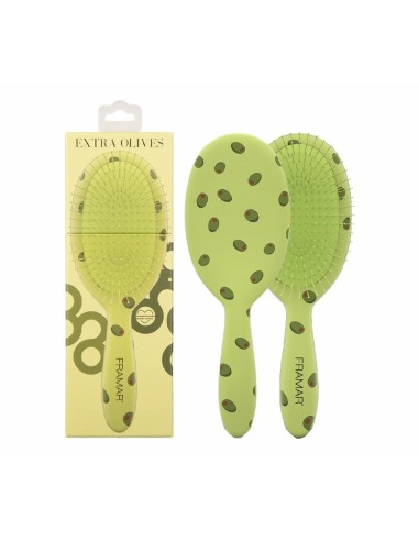 Framar Extra Dirty Detangle Brush Extra Olives